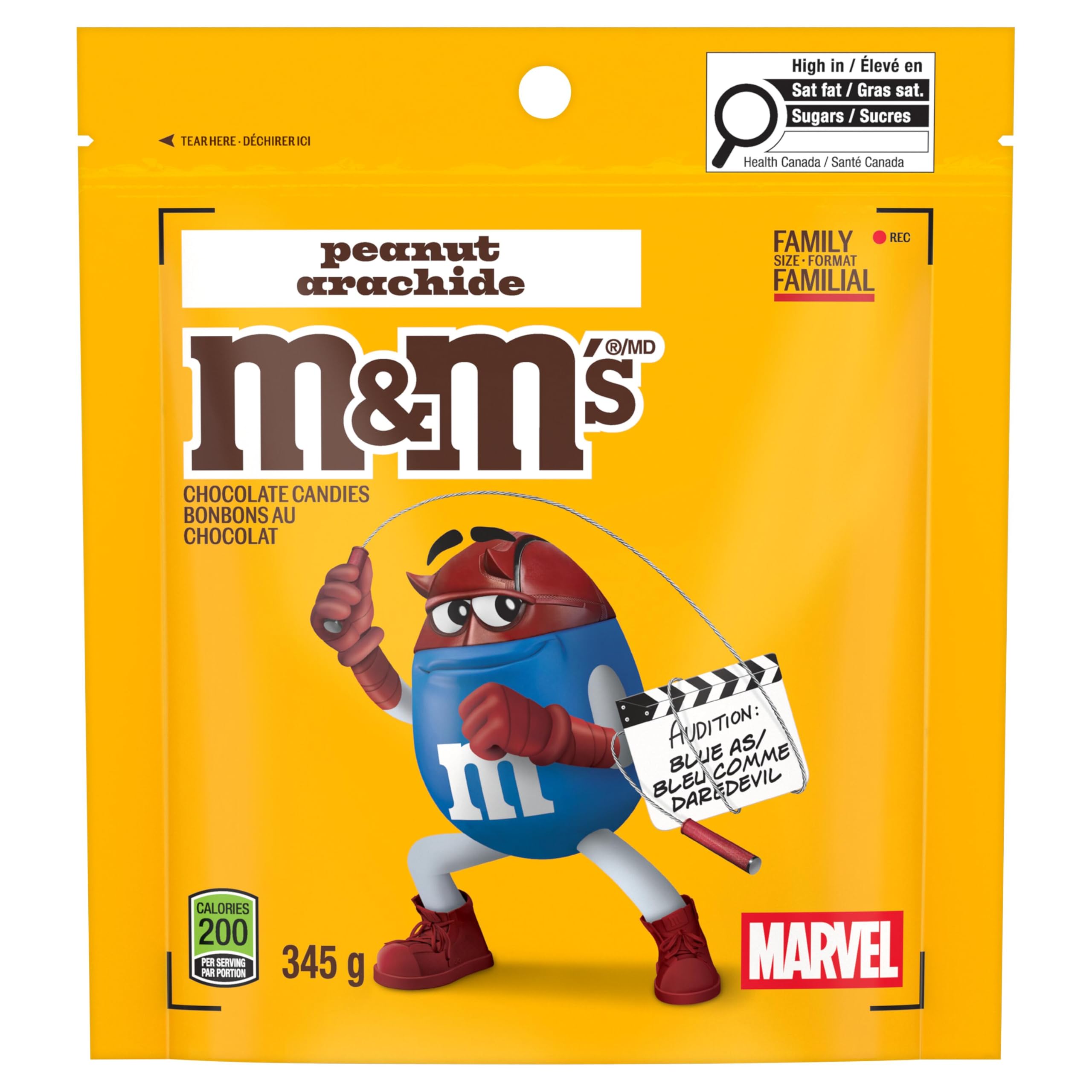 M&M'S Peanut Milk Chocolate Candies